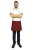 Pantalon de servire bordeaux, lungime 40 cm