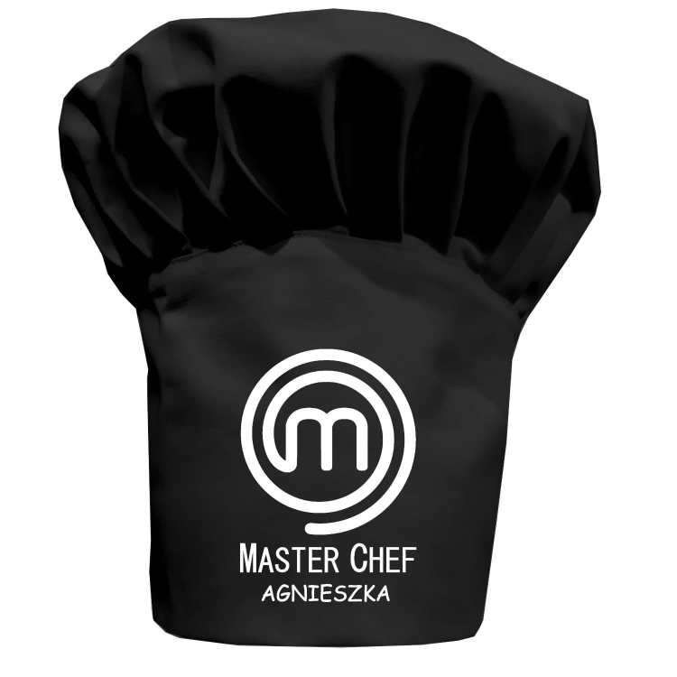 Pălăria de bucătar Master Chef cu inscripția ta