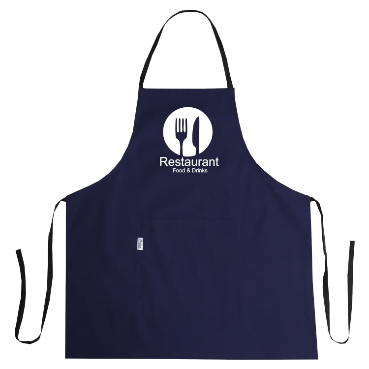 Șorț cu imprimeu Restaurant Food & Drinks pentru bucătărie