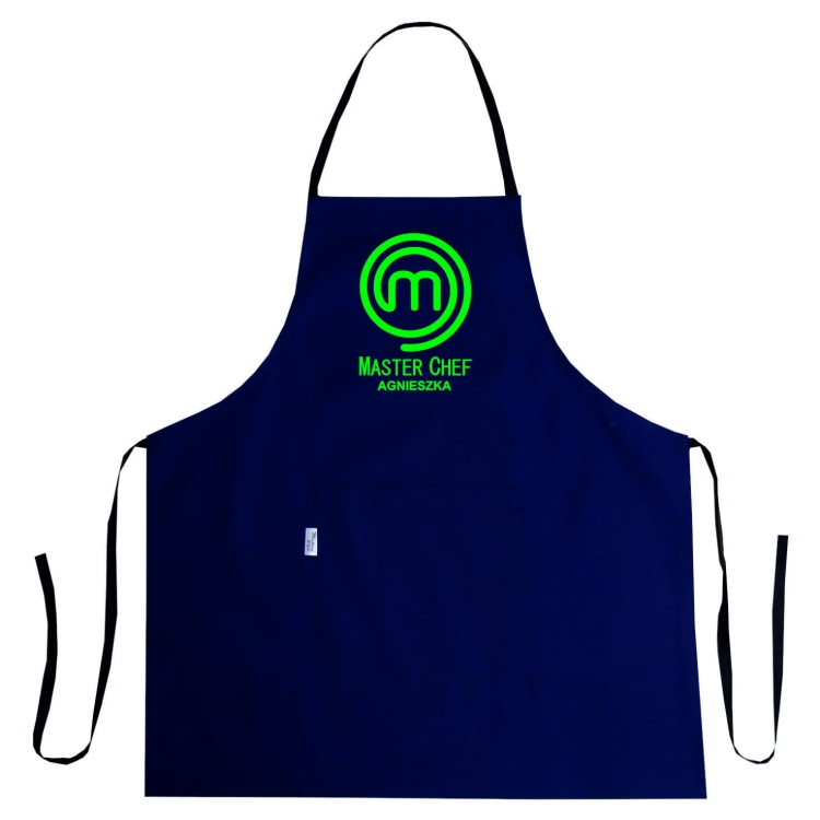 Șorț de bucătărie cu imprimeu MASTER CHEF și nume