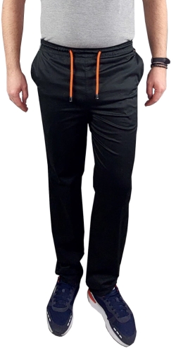 Pantaloni medicali bărbați negri SLIM