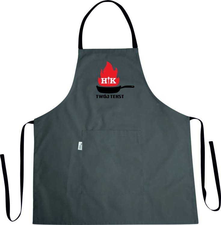 Șorț de bucătărie cu grafică "Hells Kitchen" + Mesajul tău