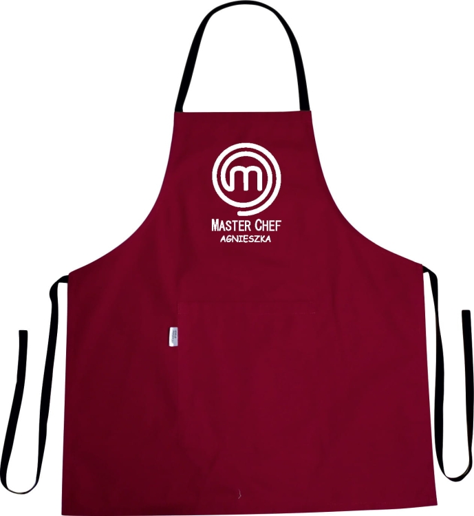 Șorț de bucătar MASTER CHEF cu nume și prenume