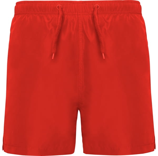 Shorts de baie roșii SPLASH