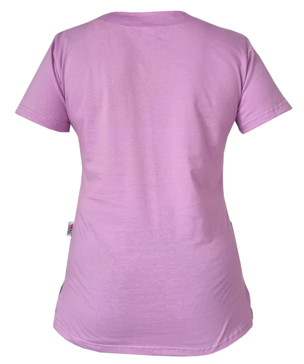 Medyczna bluza wykonana z wrzosowej elastycznej bawełny