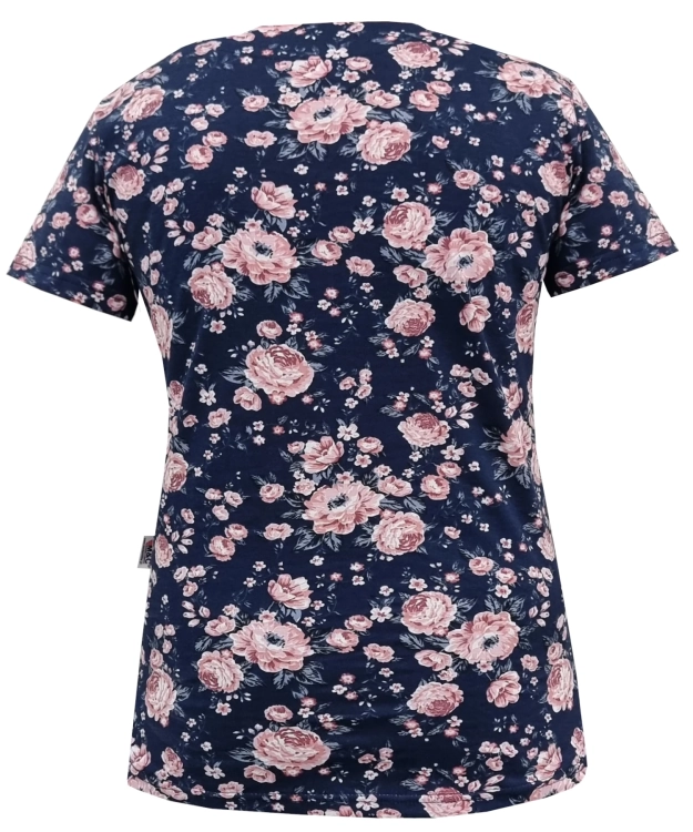 Medyczna bluza we wzorek W10 z 100% bawełny elastycznej