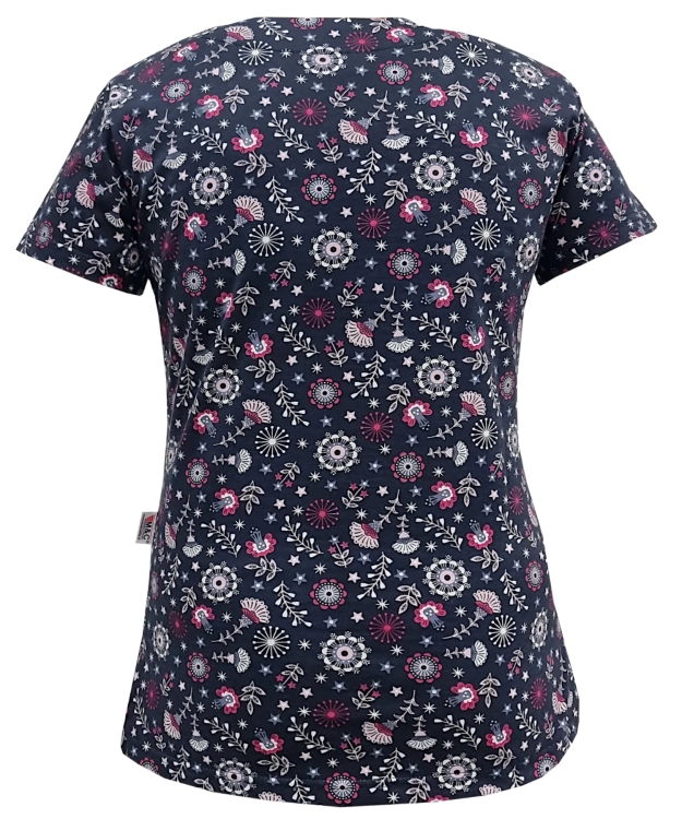 Medyczna bluza W12 z elastycznej bawełny