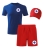 Set RATON cu pălărie, tricou și pantaloni scurți
