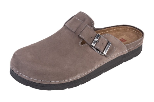 Anatomiczne klapki medyczne w szarym nubuku