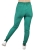 Elastyczne spodnie medyczne w zielonym kolorze