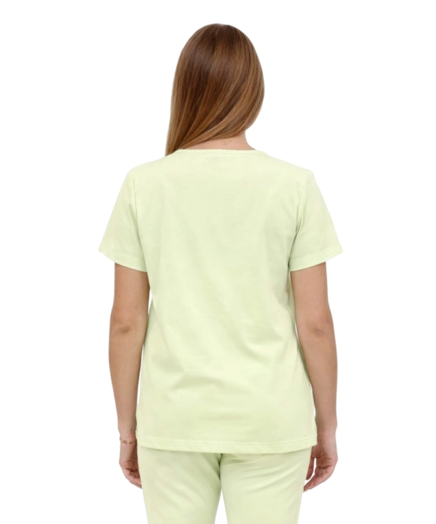 BASIC PREMIUM bluza medyczna damska w pistacjowym kolorze