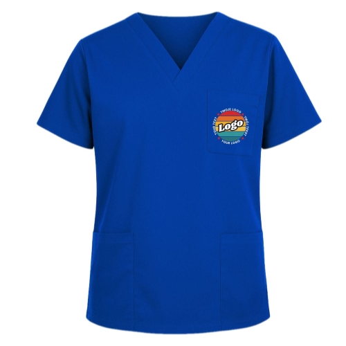 Bluza medyczna chabrowa z własnym nadrukiem kreator online model M80.jpg