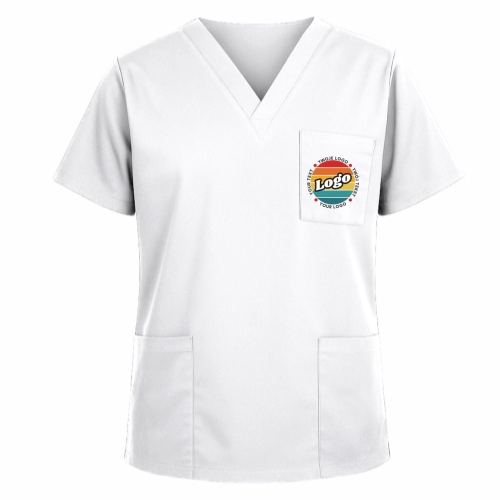 Bluza medyczna biała z własnym nadrukiem kreator online model M80.jpg