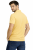 Koszulka polo męska krótki rękaw jasno żółta widok z tyłu.png