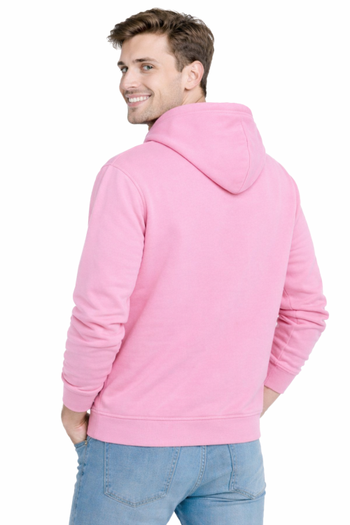 Bluza-dresowa-męska-z-kapturem-i-kieszeniami-kolor-odcień-różu-widok-z-tyłu.png