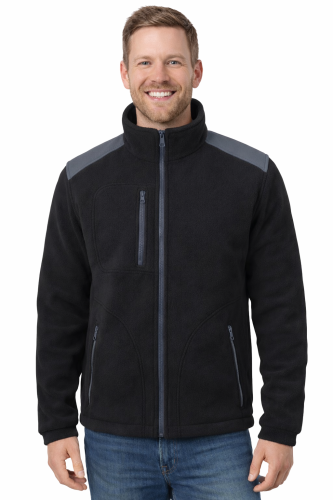 Bluza polarowa czarny z szarymi wstawkami gramatura 360.png