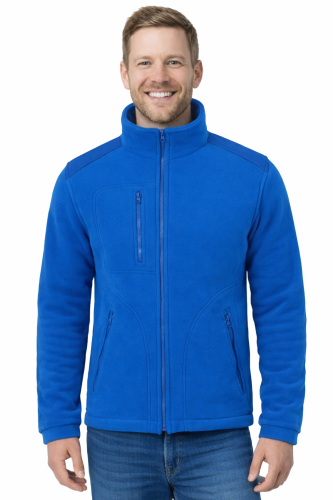 Bluza polarowa chabrowy z chabrowymi wstawkami gramatura 360.png