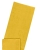 Ręcznik frotte 500 g/m² 100% bawełna żółty