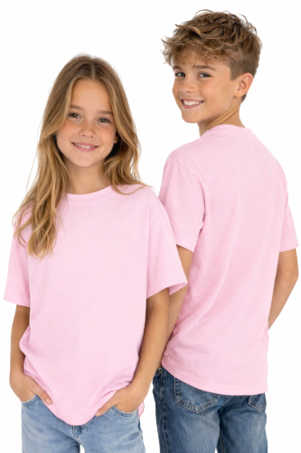 T-shirt dziecięcy dla chłopca i dziewczynki kolor różowy.png