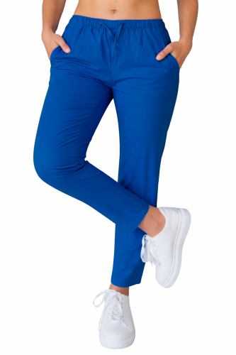 Cygaretki w kolorze chabrowym z bawełny 100%