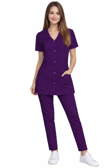 Set medical / cosmetic pentru femei CASUAL PREMIUM violet