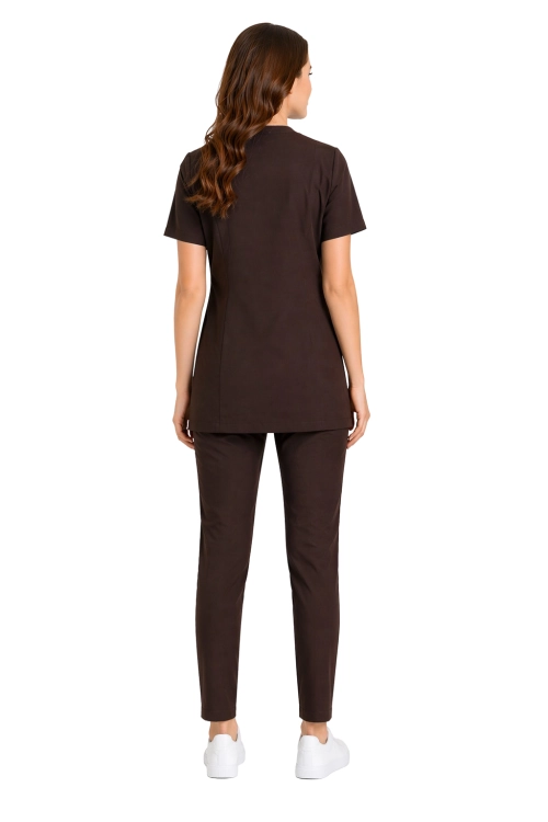 Damski komplet kosmetyczny Basic Premium w kolorze czekoladowym