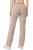 Medyczne damskie spodnie   , prosta klasyczna  nogawka  w kolorze beżowym
