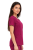 Casual Premium damska bluza medyczna wiśniowa_bok.png