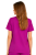 Purpurowa  bluza medyczna damska Casual Premium_tył.png
