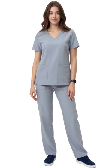 Set medical pentru femei gri Cherokee Originals Ultra PROTX2®