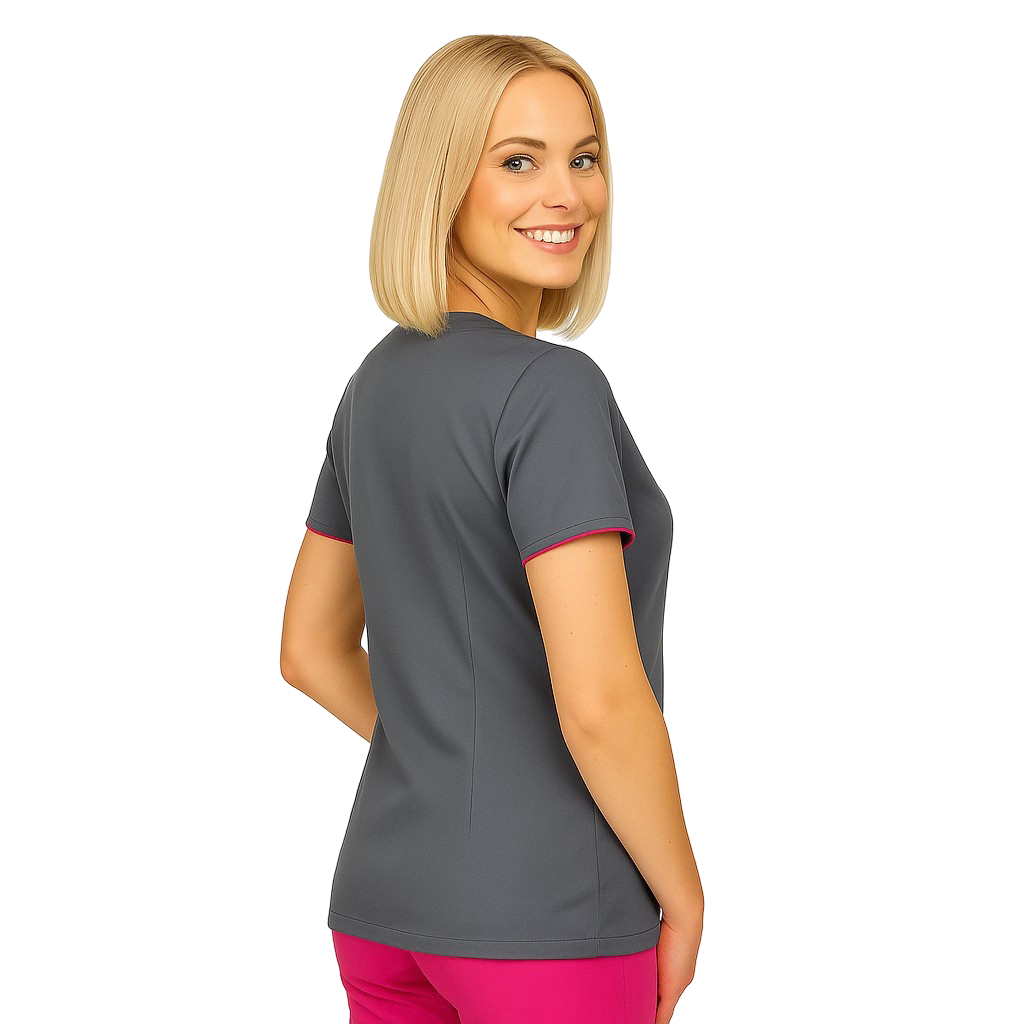 Bluză medicală poliester bumbac