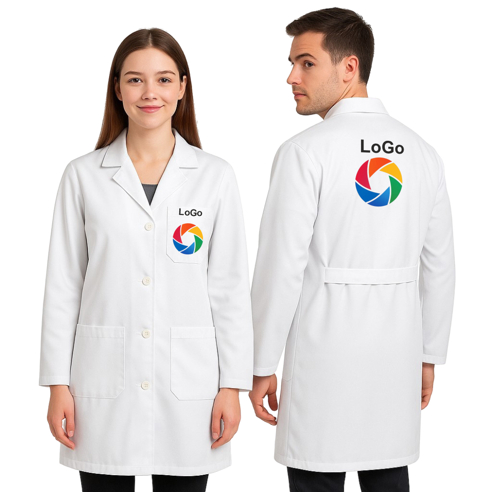 Halate medicale personalizate cu logo – ModernBHP